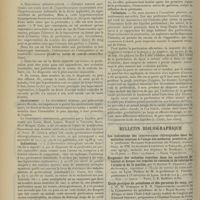 0584 - Page 574 - Notes pour l'internat (écrit). Perforations intestinales d'origine typhique / Bulletin bibliographique