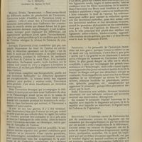0589 - Page 579 - Revue générale. Inversion utérine obstétricale ; par P. Rudaux... IV. Marche. Durée. Terminaison / V. Pronostic / VI. Diagnostic