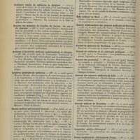 0600 - Page 590 - Articles originaux des principales publications françaises et étrangères. Académie royale de médecine de Belgique / Annales des maladies de l'oreille, du larynx, du nez et du pharynx / Archives d'électricité médicale expérimentale et clinique / Archives générales de médecine / Boston medical and surgical Journal / Bulletin médical / Écho médical du Nord / Gazette hebdomadaire des sciences médicales de Bordeaux / Journal de médecine de Bordeaux / Journal de médecine et de chirurgie pratiques / Journal des praticiens / Journal des sciences médicales de Lille / Journal médical de Bruxelles / Languedoc médico-chirurgical / Pester medizinisch = chirurgische Presse / Semaine gynécologique