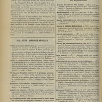 0624 - Page 614 - Chronique et nouvelles scientifiques. Chemins de fer de Paris-Lyon-Méditerranée / Bulletin bibliographique / Articles originaux des principales publications françaises et étrangères. Archives de médecine des enfants / Bulletin médical / Gazette hebdomadaire des sciences médicales de Bordeaux / Journal de médecine de Bordeaux / Journal des praticiens / Journal des sciences médicales de Lille / Lyon médical / Revue générale des sciences pures et appliquées / Revue hebdomadaire de laryngologie, d'otologie et de rhinologie / Revue mensuelle des maladies de l'enfance / Revue neurologique / Semaine gynécologique / Union médicale et scientifique du Nord-Est