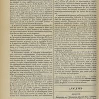 0652 - Page 642 - Sociétés savantes. Académie de médecine. (Séance du 8 mai 1906). La syphilis. M. Metchnikoff / Le traitement des anévrismes. M. Huchard / Analyses. Médecine. Recherches sur l'élimination chlorurée dans l'albuminurie orthostatique. (Docteur Paula Philipson. Jahrb. f. Kind...) [L. Babonneix]