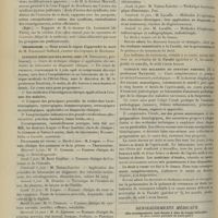 0732 - Page 722 - Chronique et nouvelles scientifiques. Congrès pour la répression de l'exercice illégal de la médecine / Nécrologie / Clinique médicale de l'Hôtel-Dieu / Clinique des maladies du système nerveux