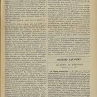 0751 - Page 741 - Clinique chirurgicale de l'Hôtel-Dieu de Lyon. Actinomycose et grossesse ; par M. le Professeur Antonin Poncet / Sociétés savantes. Académie de médecine. (Séance du 29 mai 1906). Les fausses appendicites. M. Dieulafoy