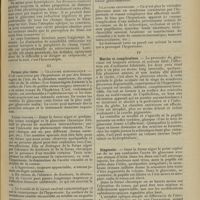 0783 - Page 773 - Revue générale. Le glaucome. Symptomatologie. Anatomie. Pathogénie et traitement ; par le Docteur F. Terrien... II. Aspect clinique / III. Formes plus rares / IV. Marche et complications / V. Diagnostic