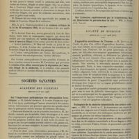 0786 - Page 776 - Congrès pour la répression de l'exercice illégal de la médecine. (Paris, 28-31 mai 1906). MM. Breitel et Goret : Réclame de l'exercice illégal / MM. A. et L. Prieur : Examen critique de la loi du 30 novembre 1892 / M. le Docteur Maxwell : Action des syndicats en matière d'exercice illégal / M. Levassort : Création d'un office central pour la répression de l'exercice illégal de la médecine / Sociétés savantes. Académie des sciences. (Séance du 28 mai 1906). Sur l'importance pathogénique des adénopathies bronchiques. M. Gabriel Arthaud / Sur la fréquence et le rôle étiologique de l'Uncinaria americana dans le béribéri. M. Noc / Société de biologie. (Séance du 2 juin 1906. [fin]). L'appendice vermiforme de l'homme. M. Letulle / Pathogénie de la néphrite interstitielle des artério-scléreux. MM. O. Josué et C. Alexandrescu
