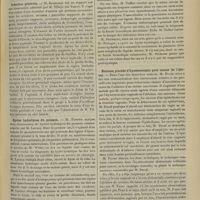 0821 - Page 811 - Sociétés savantes. Société de chirurgie. (Séance du 13 juin 1906). Infection générale. M. Kirmisson, sur une observation par M. Tillaye... / Kystes hydatiques du poumon. M. Tuffier, communiquées par M. Lannoy / Nouveau procédé d'hystérectomie pour cancer de l'utérus. M. Duval