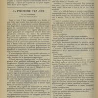 0832 - Page 822 - Les troubles de l'intestin chez les tuberculeux étudiés à l'aide des méthodes nouvelles de coprologie clinique ; par le Docteur René Gaultier... / La pneumonie d'un jour ; par M. Nordmann...