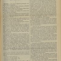 0853 - Page 843 - Revue générale. La diphtérie prolongée ; par M. Albert Fage... I. Historique