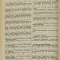 0858 - Page 848 - Revue générale. La diphtérie prolongée ; par M. Albert Fage... III. Étude clinique / IV. Causes de la diphtérie prolongée