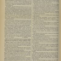 0870 - Page 860 - Analyses. Médecine. Un cas de myocardite syphilitique dans la syphilis héréditaire avec présence de spirochètes. (Buschke et Fischer. Deuts. mediz. Wochens...) [A. Lemierre] / Sur la culture des spirochètes des dents et des bacilles fusiformes sur les milieux de culture artificiels solides. (Mühlens. Deuts. mediz. Wochens...) [A. Lemierre] / La radiothérapie dans les tuberculoses ganglionnaires. (Roederer. Th. de Paris...) [L. Babonneix]