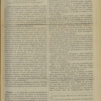 0889 - Page 879 - Revue générale. Bronchites pseudo-membraneuses ; par M. Rabé... I. Étiologie