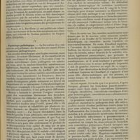 0891 - Page 881 - Revue générale. Bronchites pseudo-membraneuses ; par M. Rabé... III. Bactériologie / IV. Physiologie pathologique