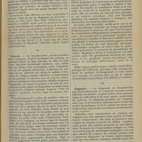 0893 - Page 883 - Revue générale. Bronchites pseudo-membraneuses ; par M. Rabé... V. Symptomatologie / VI. Pronostic / VII. Diagnostic