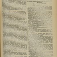0915 - Page 905 - Clinique médicale (Hôpital Beaujon). La pneumonie caséeuse ; par le Professeur Debove / Médecine pratique. Un nouveau remède interne contre la blennorragie : le gonosan. Par le Docteur Alex Renault...