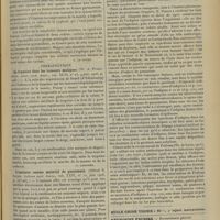 0919 - Page 909 - Analyses. Médecine. Les symptômes mentaux dans les tumeurs cérébrales. (P. C. Knapp. Boston med. and surg. Journ...) [A. Housquains] / Neurologie. Etude anatomo-clinique d'un cas de syringomyélie spasmodique. (MM. Alquier et Guillain. Revue neurol...) [F. Le Sourd] / Thérapeutique. La trypsine dans les tumeurs malignes. (W. A. Pusey. Journ. Amer. med. Assoc...) [F. Gardner] / L'amiante comme matériel de pansement. (Alfred S. Jaeger. Indiana med. Journ...) [F. Gardner] / Notes de thérapeutique. L'iode dans les affections aigues et chroniques