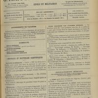 0923 - Page 913 - Abonnements de vacances / Sommaire / Chronique et nouvelles scientifiques. Facultés de médecine / Guerre / Nécrologie / Clinique Tarnier / Cours pratiques par d'anciens internes