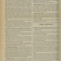 0966 - Page 956 - Sociétés savantes. Société de chirurgie. (Séance du 11 juillet 1906). Tumeurs ganglionnaires de l'aine. M. Broca / Hématome sous péritonéal. M. Tuffier / La méthode de Bier dans l'épididymite tuberculeuse. M. Chaput / Traumatisme médullaire. M. Routier / Fracture du crâne. M. Potherat / Ulcération de la langue. M. Walther / Tumeur solide du vagin. M. Potherat / Tumeur intra-utérine. M. Thiéry / Sarcome de l'ovaire. M. Michaux / Livres nouveaux. La médecine anecdotique, historique et littéraire, recueil à l'usage des médecins, érudits, curieux et chercheurs, par le Docteur Minime. [L. Gayard]