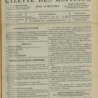 0983 - Page 973 - Abonnements de vacances / Sommaire / Chronique et nouvelles scientifiques. Exercices spéciaux du service de santé en 1906 / Distinctions honorifiques / L'académie de médecine / Nécrologie / Chemins de fer de Paris-Lyon-Méditerranée