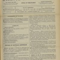 0995 - Page 985 - Abonnements de vacances / Sommaire / Chronique et nouvelles scientifiques. Hôpitaux de Paris / Distinctions honorifiques / Association française d'urologie / Chemins de fer de Paris-Lyon-Méditerranée