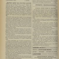 1004 - Page 994 - Analyses. Chirurgie. Tumeurs malignes primitives de l'appendice. (H. D. Rolleston et Lawrence Jones. Amer. Journ. of the med. sc...) - Relation d'un cas de carcinome primitif de l'appendice vermiforme. (W. Mc Adam Eccles. Ibid...) [F. Gardner] / Appendicite typhique sans autres lésions intestinales. (William Royal-Stokes. Bulletin of the John's Hopkins Hospital...) [M. Lance] / Intérêts professionnels. Poursuite abusive contre un chirurgien