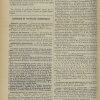 1008 - Page 998 - Le Professeur Brouardel. [Nécrologie] / Chronique et nouvelles scientifiques. Hôpitaux de Paris / Hôpitaux de Province / Distinctions honorifiques / L'hygiène alimentaire et les prix Henri de Rothschild / Exercices spéciaux du service de santé (du 30 juillet au 3 août 1906) / La distribution des récompenses / Clinique chirurgicale de l'Hôtel-Dieu