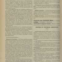 1028 - Page 1018 - Sociétés savantes. Société de chirurgie. (Séance du 25 juillet 1906). Appendicite et entéro-colite muco-membraneuse / Blessure de la carotide. M. Picqué / Traitement des tumeurs blanches par la méthode sclérogène. M. Walther / Angiome caverneux. M. Mauclaire / Tumeur de l'ovaire. M. Legueu / Chronique et nouvelles scientifiques. (Suite). Clinique médicale de l'Hôtel-Dieu (M. Dieulafoy...)