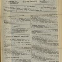 1031 - Page 1021 - Abonnements de vacances / Sommaire / Chronique et nouvelles scientifiques. Hôpitaux de Paris / Distinctions honorifiques / Ministère de l'agriculture / Ministère de l'intérieur / Ve Congrès périodique international d'obstétrique et de gynécologie. (Voir la suite des nouvelles, p. 1031)