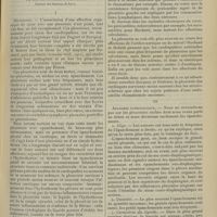 1057 - Page 1047 - Revue générale. Les pleurésies dans les maladies du coeur ; par MM. Ch. Roubier et Thévenet... I. Définition / II. Étiologie / III. Anatomie pathologique