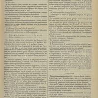 1061 - Page 1051 - Analyses. Médecine. Des selles blanches chez les nourrissons. (R. Juillet. Th. de Paris...) / Chirurgie. Tuberculose et appendicite. (J.-L. Sainte-Marie Dodeuil. Th. de Paris...)