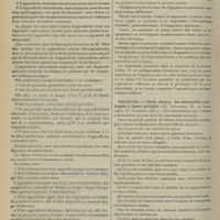 1062 - Page 1052 - Analyses. Chirurgie. Tuberculose et appendicite. (J.-L. Sainte-Marie Dodeuil. Th. de Paris...) / Des torsions de l'épiploon. (Roche. Th. de Paris...) / Contribution à l'étude clinique des ostéomyélites prolongées à foyers multiples. (St. Tzatcheff. Th. de Paris...) / Dermatologie. Des adénomes sébacés symétriques de la face. (Sagory. Th. de Paris...)
