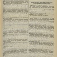1063 - Page 1053 - Analyses. Dermatologie. Des adénomes sébacés symétriques de la face. (Sagory. Th. de Paris...) / Gynécologie. Considérations sur le traitement chirurgical du prolapsus utérin en général et sur le procédé de Wertheim en particulier. (Tirel. Th. de Paris...) / Des prolapsus génitaux symptomatiques d'une tumeur de l'utérus ou de ses annexes. (Charles de Pierrefond. Th. de Paris...) [L. Gayard] / Documents officiels. Décret relatif au recrutement des médecins-adjoints des asiles publics d'aliénés
