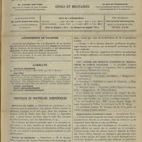 1091 - Page 1081 - Abonnements de vacances / Sommaire / Chronique et nouvelles scientifiques. Hôpitaux de Paris / Écoles de médecine / XVIIe Congrès des médecins aliénistes et neurologistes de langue française / Enseignement supérieur libre / Statistique