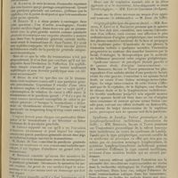 1111 - Page 1101 - Congrès français des médecins aliénistes & neurologistes de langue française. XVIe session, tenue à Lille, du 1er au 7 août 1906. Communications diverses. Rapports du traumatisme et de la paralysie générale. M. Brissaud / Origine périphérique du spasme facial. MM. Raymond, F. Lévy et A. Baudouin / Syndrome associé de paralysie faciale gauche et de spasme droit, d'origine intra-cranienne. MM. Brissaud, Sicard et Tanon / Syndrome de Landry. Valeur pronostique de la lympho-polynucléose rachidienne. Inoculation du bulbe. MM. Brissaud, Sicard et Tanon