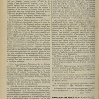 1112 - Page 1102 - Congrès français des médecins aliénistes & neurologistes de langue française. XVIe session, tenue à Lille, du 1er au 7 août 1906. Communications diverses. Deux cas de tumeurs du corps calleux avec autopsie. M. Raymond / Les ictus dans la démence précoce. Mlle Pascal / Formes prodromiques dépressives de la démence précoce. Mlle Pascal / Le rôle du médecin en créant et en maintenant par les suggestions maladroites les maladies produites par l'imagination. M. Williams... / Physiologie des crises laryngées des tabétiques. M. Maurice Faure
