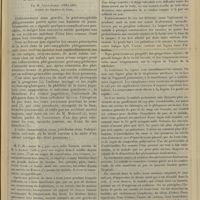 1129 - Page 1119 - Mort subite par oedème pulmonaire suraigu au cours d'une péri-amygdalite phlegmoneuse ; par M. Louis-Albert Amblard...