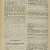 1140 - Page 1130 - Chronique et nouvelles scientifiques. Institut de médecine coloniale / Articles originaux des principales publications françaises et étrangères. Archives générales de médecine / Bulletin général de thérapeutique / Écho médical du Nord / Gazette hebdomadaire des sciences médicales de Bordeaux / Journal de pharmacie et de chimie / Journal des praticiens / Journal des sciences médicales de Lille / Lyon médical / Marseille médical / Montpellier médical / Normandie médicale / Nord médical / Pédiâtrie pratique / Presse médicale / Revue hebdomadaire de laryngologie, d'otologie et de rhinologie / Revue scientifique / Semaine gynécologique