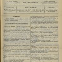 1151 - Page 1141 - Sommaire / Chronique et nouvelles scientifiques. Hôpitaux de Province / Marine / Programme du Congrès d'hygiène et d'assistance
