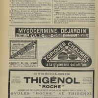 1152 - Page 1142 - Chronique et nouvelles scientifiques. Programme du Congrès d'hygiène et d'assistance / Nécrologie / Avis