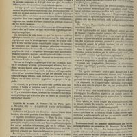 1170 - Page 1160 - Analyses. Syphiligraphie. Le foie syphilitique hypersplénomégalique. (H. Grenier. Th. de Paris...) / Syphilis de la rate. (A. Robert. Th. de Paris...) / Traitement local des gommes syphilitiques par les injections d'iodure de potassium. (J. Boisseau. Th. de Paris...)