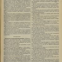 1171 - Page 1161 - Analyses. Syphiligraphie. Traitement local des gommes syphilitiques par les injections d'iodure de potassium. (J. Boisseau. Th. de Paris...) / Physiologie. Contribution à l'étude du liquide parotidien. (H. Monteil. Th. de Paris...) / Radiologie. La radiothérapie dans les tuberculoses ganglionnaires articulaires et osseuses. (C. Roedere. Th. de Paris...)