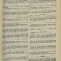 1197 - Page 1187 - Analyses. Médecine. Bacilles paratyphiques et infections paratyphoïdes. (F. Chevrel. Th. de Paris...) / Neurologie. De la « main bote » dans la maladie de Friedreich. (B. Menaut. Th. de Paris...) / Obstétrique. Du décollement du placenta inséré normalement au cours de la grossesse. (Paul Landon. Th. de Paris...) [L. Gayard] / Avis