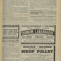 1209 - Page 1199 - Analyses. Neurologie. Contribution à l'étude des rémissions dans la paralysie générale. (André Vallet. Th. de Paris...) / Obstetrique. De la conception au cours de l'aménorrhée (aménorrhée de la lactation et aménorrhée essentielle. (Louis Bricout. Th. de Paris...) [L. Gayard]