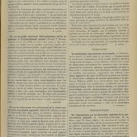 1219 - Page 1209 - Analyses. Chirurgie. Les suites éloignées de soixante ans d'hystérectomie subtotale pour fibrome. (Alban Doran. Transactions of the obstetrical society of London...) [M. Lance] / Un cas de greffe ovarienne hétéroplastique suivie de grossesse et d'accouchement normal. (Robert T. Morris. Medical record...) [F. Gardner] / Un cas de tuberculose d'un diverticule de la vessie contenu dans une hernie inguinale. (Edred M. Corner et Cecil W. Rowntree. The Brit. Journ. of children's diseases...) [M. Lance] / Neurologie. La claudication intermittente de la moelle. (J. Déjerine. Revue neurol...) [L. Alquier] / Thérapeutique. De l'alimentation par les décoctions végétales de la gastro-entérite infantile. (A. Aron-Kahan-Reyvide. Th. de Paris...) [L. Babonneix]