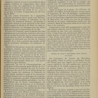 1273 - Page 1263 - IIIe Congrès international. D'électrologie et de radiologie médicales. (Milan, 5-9 septembre 1906). M. Cluzet... : Étude des syndromes électriques dans les paralysies faciales / M. Cluzet : Des lois de l'excitation électrique des nerfs / M. Zanietowski, avec les données théoriques de M. Cluzet, ce pendant que M. d'Arman... nous révèle quelques particularités de la conductibilité de la main et du pied / M. Pesci... : Les rayons X dans l'épilepsie / M. Zercavins... : Faradisé des choréiques / M. Bellemanière... : De tumeur blanche / M. O'Farrill... : Effluve de haute fréquence comme moyen de diagnostic / M. Schatzsky : La nature des ions et des molécules / Séance du jeudi 6 septembre, neuf heures du matin. M. Libotte..., donne la parole au Professeur Sciff... : Traitement du cancer superficiel
