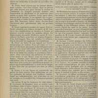 1274 - Page 1264 - IIIe Congrès international. D'électrologie et de radiologie médicales. (Milan, 5-9 septembre 1906). Séance du jeudi 6 septembre, neuf heures du matin. M. Libotte..., donne la parole au Professeur Sciff... : Traitement du cancer superficiel / M. Oudin... : Action thérapeutique du radium / Séance du jeudi 6 septembre, deux heures. M. Wertheim Salomonson... : Mesurer les courants induits / M. Luzemberger... : Électricité dans les maladies de la peau / M. Valobra... : Tuberculoses des ganglions