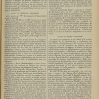 1275 - Page 1265 - IIIe Congrès international. D'électrologie et de radiologie médicales. (Milan, 5-9 septembre 1906). Séance du jeudi 6 septembre, deux heures. M. Valobra... : Tuberculoses des ganglions / Séance du vendredi 7 septembre. M. Winkler... : Photothérapie / M. Fort : Électrolyse linéaire / Séance du samedi 8 septembre. M. Denoyès : Traitement des tuberculoses chirurgicales par les courants de haute fréquence / M. Doumer : Mesurer les champs électrodynamiques de l'autoconduction / M. Libertini : Au sens du courant dans la galvanisation cérébrale ou spinale