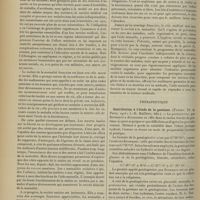 1280 - Page 1270 - Analyses. Prévoyance et assistance sociales. Médecine et mutualisme. De l'oeuvre médicale dans Sociétés de prévoyance et d'assistance sociales. (G. Sabatier. Th. de Paris...) / Thérapeutique. Contribution à l'étude de la gentiane. (Tanret. Th. de Paris...) [L. Gayard]