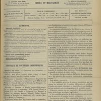1283 - Page 1273 - Sommaire / Chronique et nouvelles scientifiques. Hôpitaux de Paris / Hôpitaux de Province / Marine / Bourses de doctorat