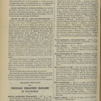 1320 - Page 1310 - Chronique et nouvelles scientifiques. Congrès des étudiants de Marseille / Leçons pratiques de clinique externe / Chemins de fer de Paris-Lyon-Méditerranée / Articles originaux des principales publications françaises et étrangères. Deutsche medizinische Wochenschrift / Medizinische Blatter / Münchener medizinische Wochenschrift / Pester medizinisch = chirurgische Presse / Presse médicale / Revue hebdomadaire de laryngologie, d'otologie et de rhinologie / Revue médicale de l'Est / Revue neurologique / Semaine médicale / Wiener klinische Wochenschrift