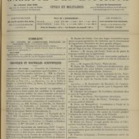 1331 - Page 1321 - Sommaire / Chronique et nouvelles scientifiques. Hôpitaux de Paris / Association française de chirurgie